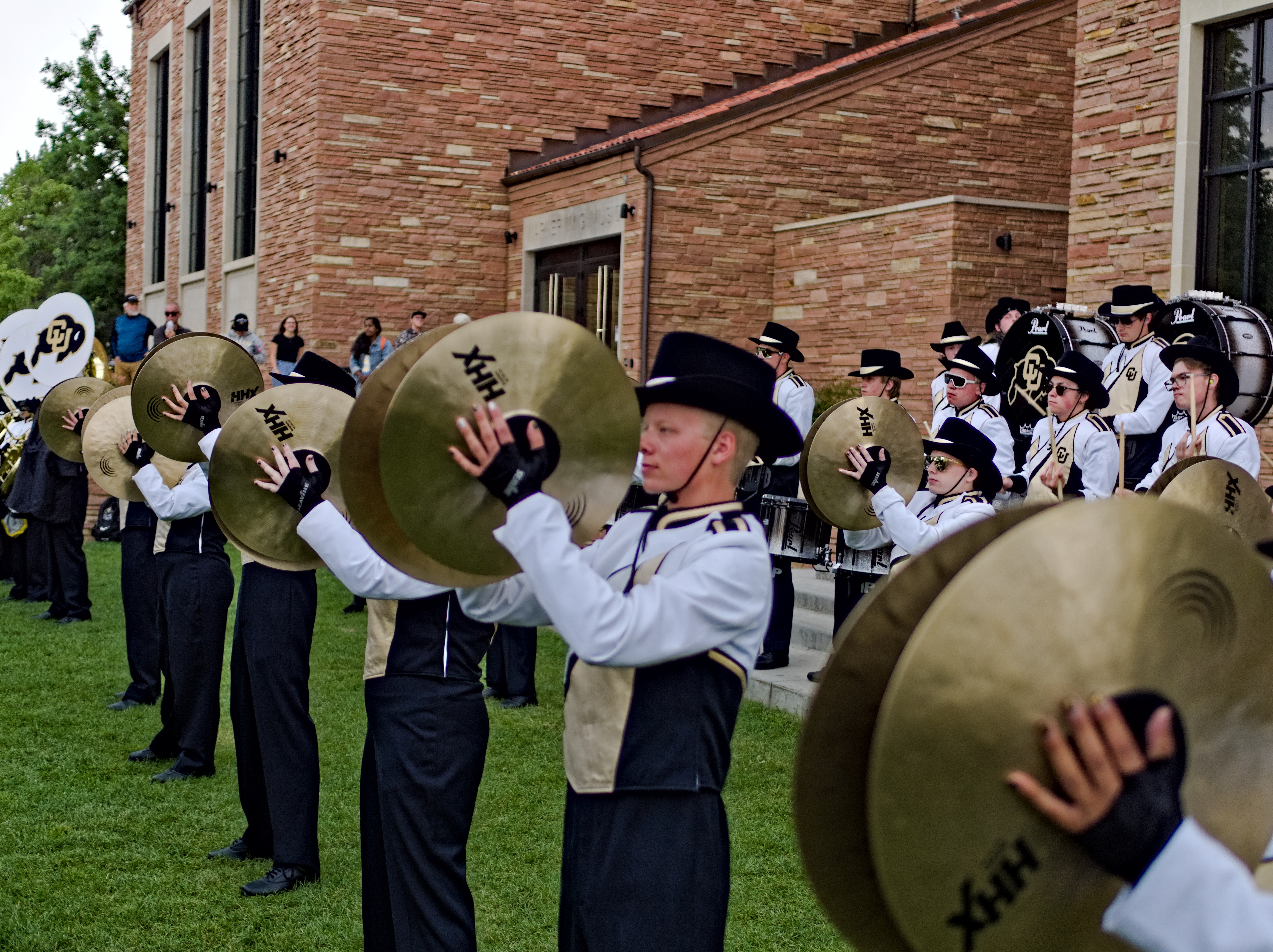 Cymbal Line at the 8/29 Game