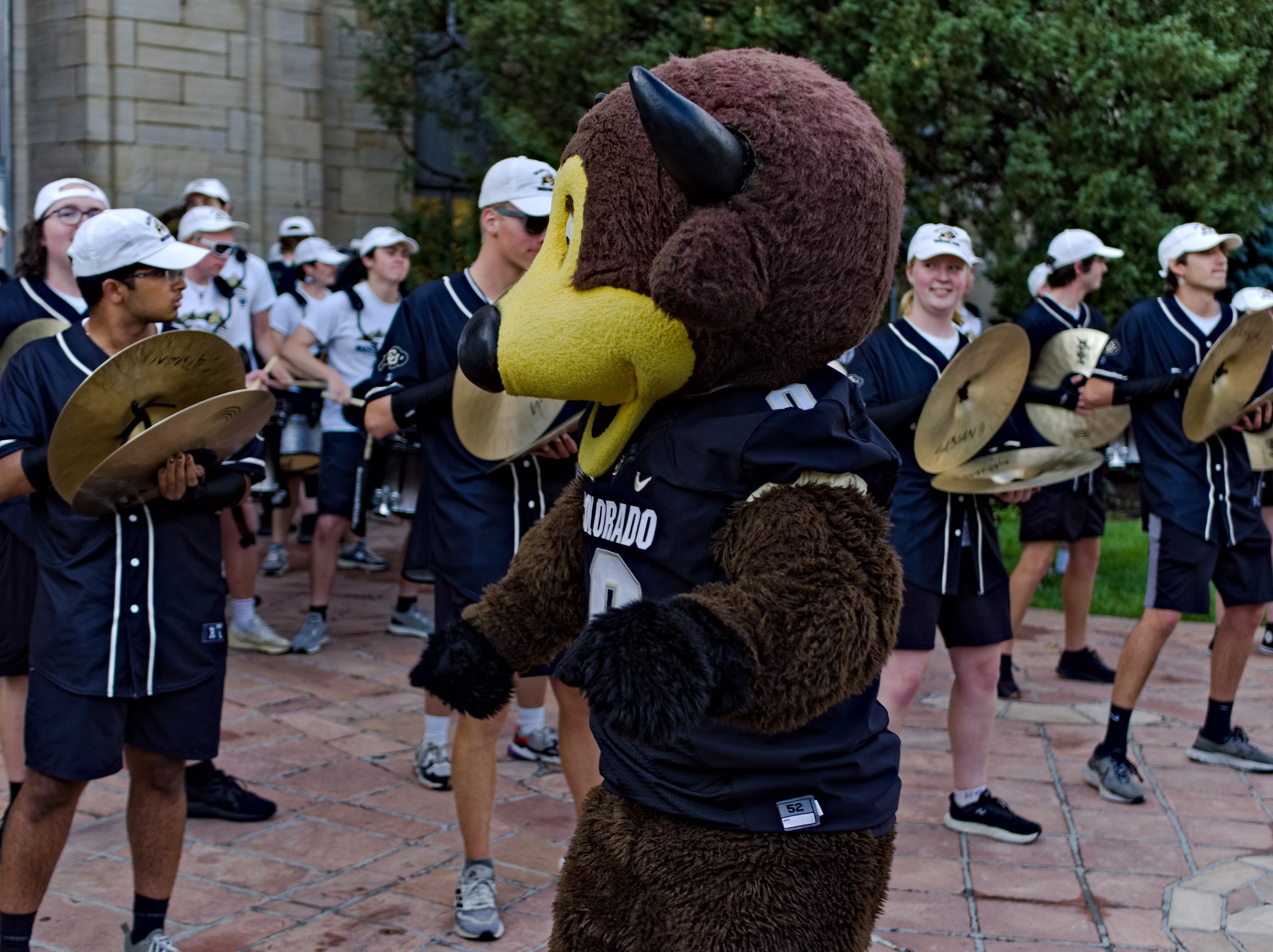 Chip and the Cymbal Line at the 8/28 Stampede