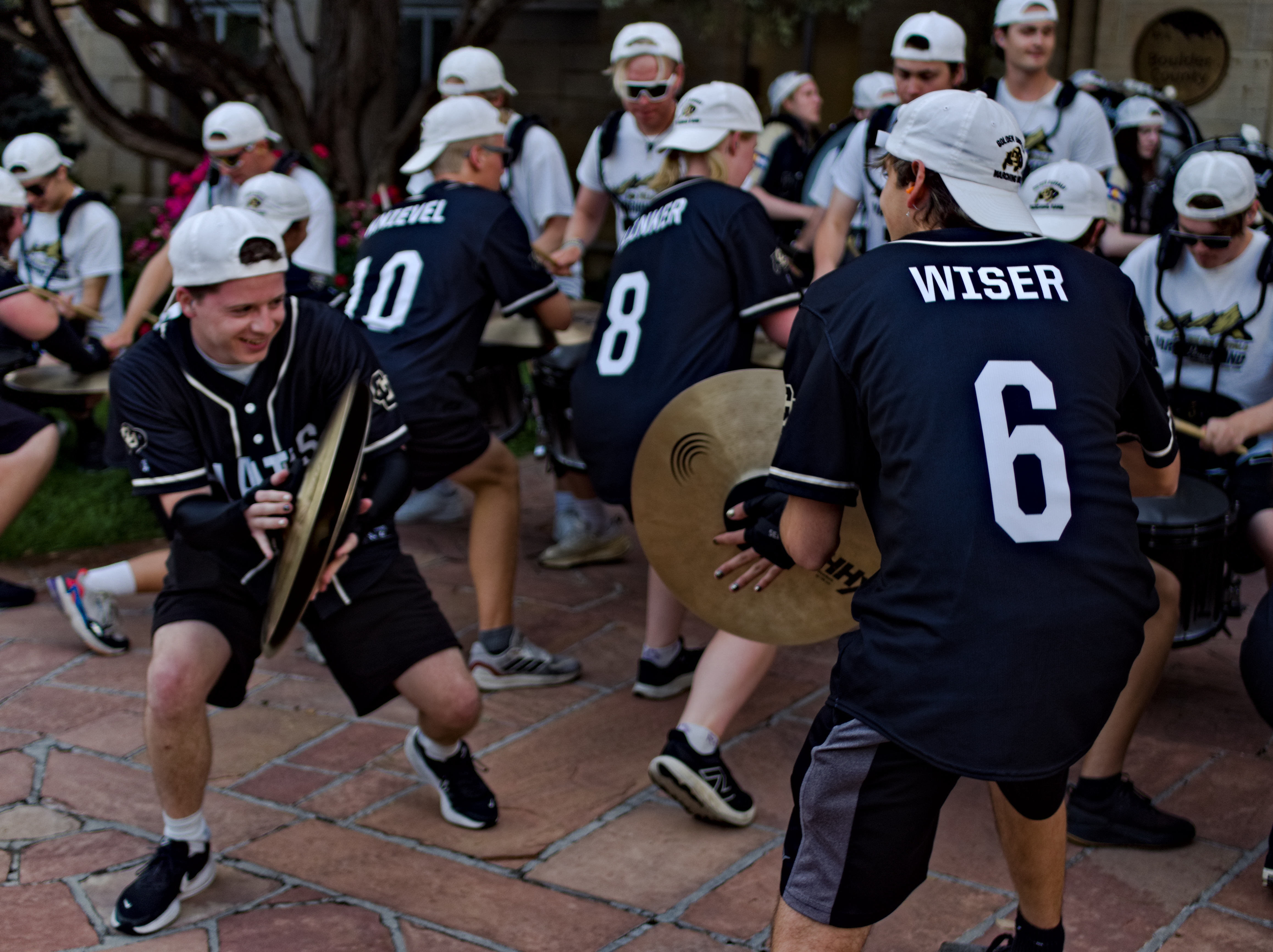 Cymbal Players at the 8/28 Stampede