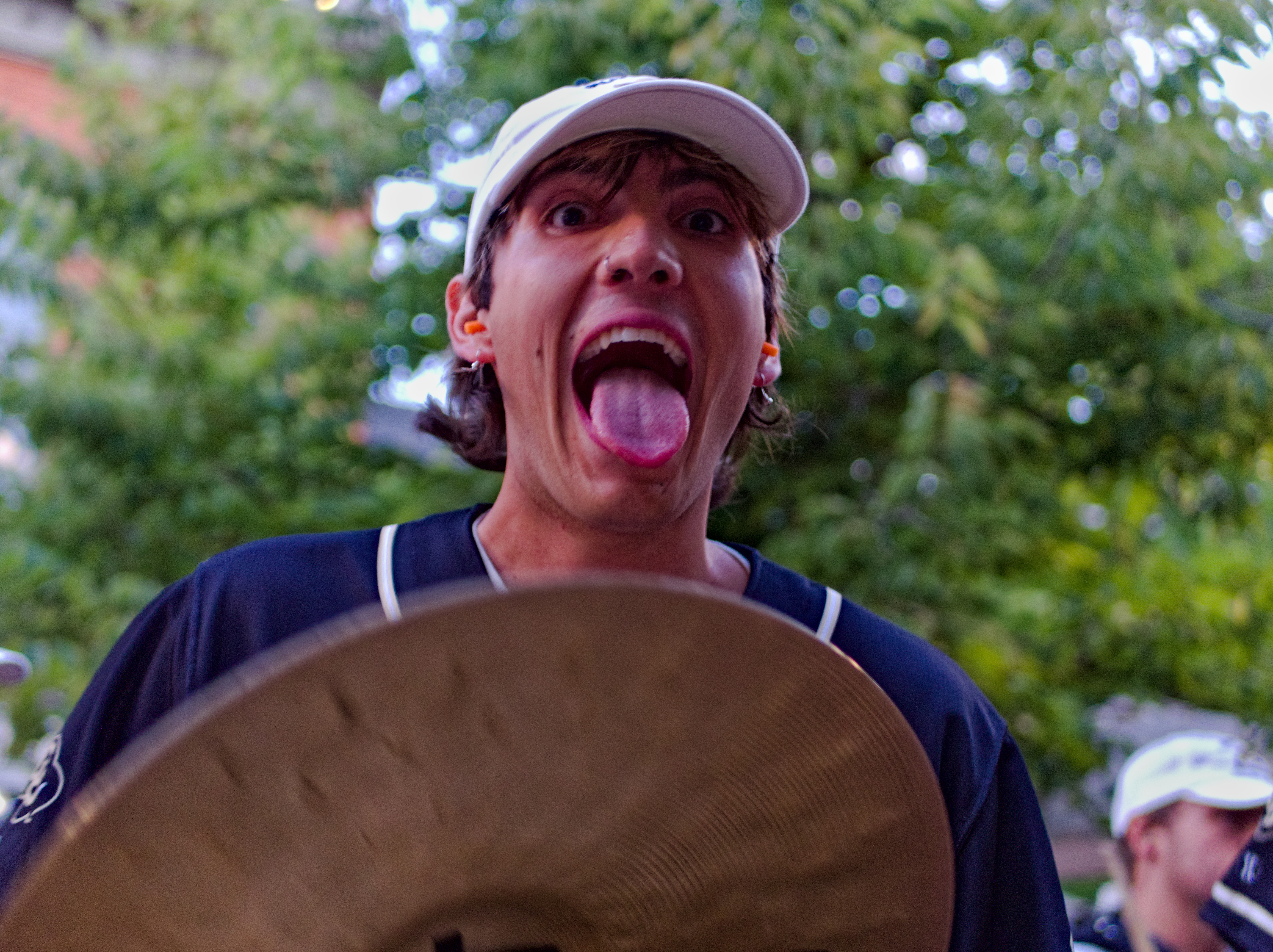 Cymbal Player at the 8/28 Stampede